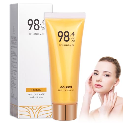 FOCUSUN Mascarilla Peel Off de oro, 98 % láminas
