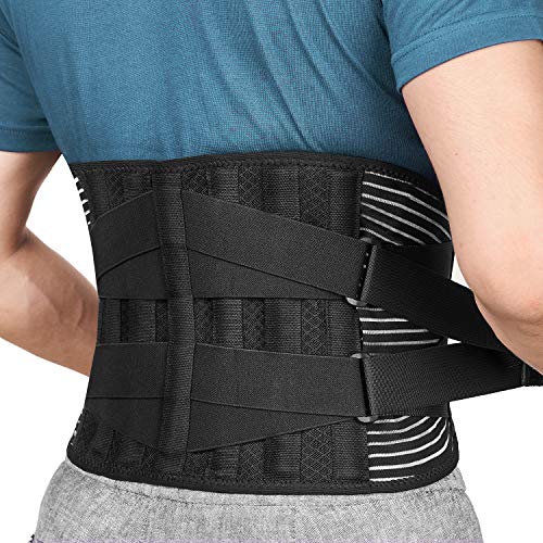 FREETOO Faja Lumbar Para Hombre y Mujer con 6