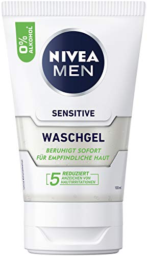 NIVEA MEN Gel de lavado sensible (100 ml), gel de