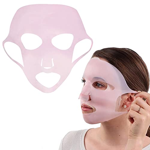 HINAA Mascarilla Facial de Silicona Reutilizable -