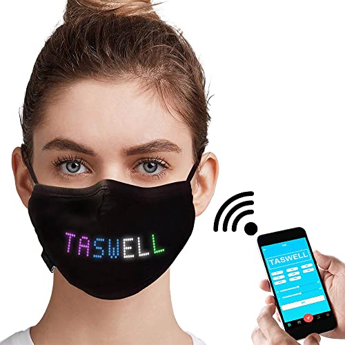 Mascarilla LED con Luces Activadas por Voz | 4