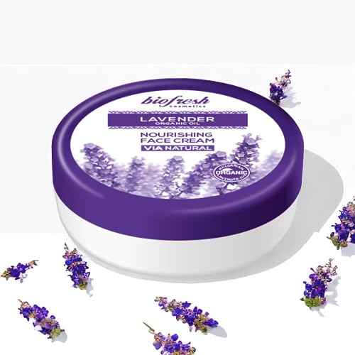Crema nutritiva para la piel con aceite de lavanda