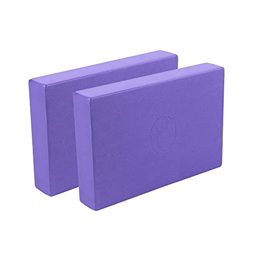 Bloc de Yoga EVA Blue haute densité pour plus de sécurité