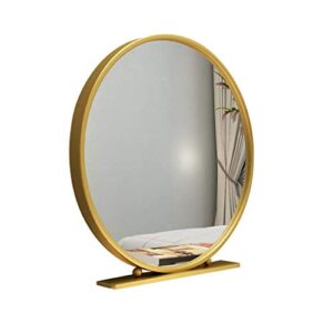 Maquillaje de mesa nórdico redondo espejo de