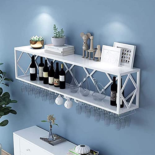 KCGCIHMS Estante Flotante para Vino de Pared,